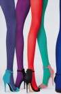 Cecilia de Rafael - Classic opaque tights Zafiro, 50 DEN, natural, size XL
