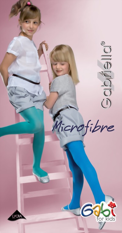 Gabriella - Classic semi-opaque children's tights Microfibre
