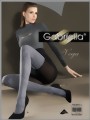 Gabriella - Stylish opaque mock over-the-knee tights Vega, graphite-black, size S