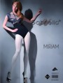 Gabriella - Opaque patterned tights Miriam, 60 den, black, size S