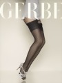 Gerbe - Elegant sheer stockings Fascination, 10 den, black, size S