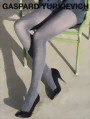 Gaspard Yurkievich and Gerbe - Opaque designer tights Very Denim Gaspard Yurkievich and Gerbe - Opaque designer tights Very Denim