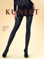 KUNERT - Classic polka dot pattern tights, black, size M