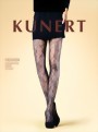 KUNERT - Elegant flower-chain lace pattern tights Romantic Net, black, size M KUNERT - Elegant flower-chain lace pattern tights Romantic Net, black, size M
