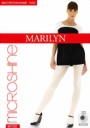 Marilyn - Opaque glossy tights Microshine 100 den, perle, size M/L