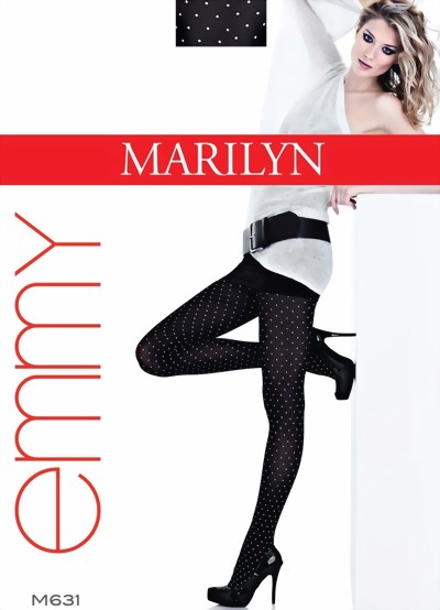 Marilyn - Trendy dot pattern tights Emmy, 40 DEN