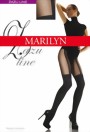 Marilyn - Charming mock suspender tights Zazu Line, 60 DEN