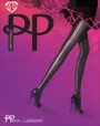 Pretty Polly - PPretty ... Laddered Lace Up Effect Tights