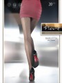 Fiore - Zig-zag pattern tights 20 DEN, smoky, size M Fiore - Zig-zag pattern tights 20 DEN, smoky, size M