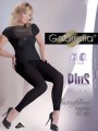 Gabriella - Opaque plus size leggings Microfibra 100 DEN, black, size XL/XXL