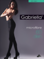Gabriella - Classic opaque tights Microfibre 60 den, pink, size L