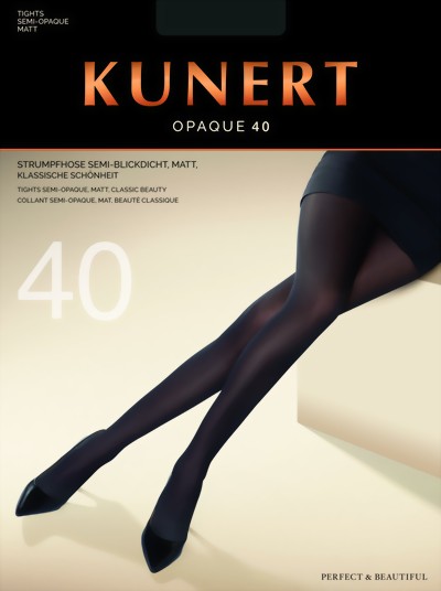 Kunert - Classic tights Opaque 40, flash-green, size M