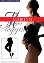 Marilyn - Opaque maternity leggings Mama 100 denier, grey, size S/M